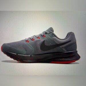 Nike Gray and Red Men's Sneakers